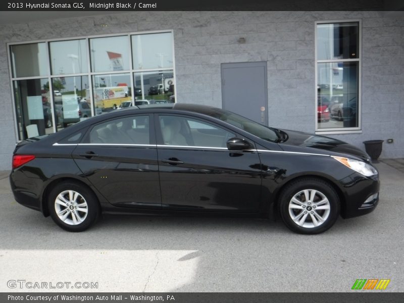 Midnight Black / Camel 2013 Hyundai Sonata GLS