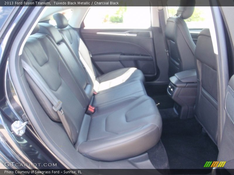Tuxedo Black Metallic / Charcoal Black 2013 Ford Fusion Titanium