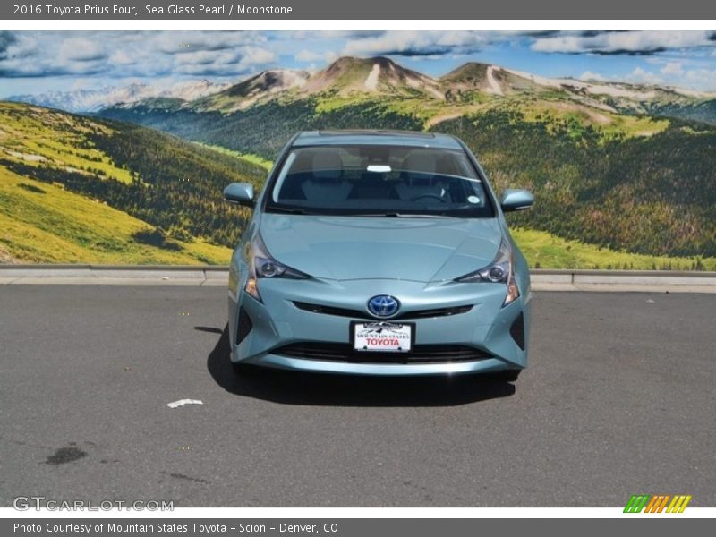 Sea Glass Pearl / Moonstone 2016 Toyota Prius Four