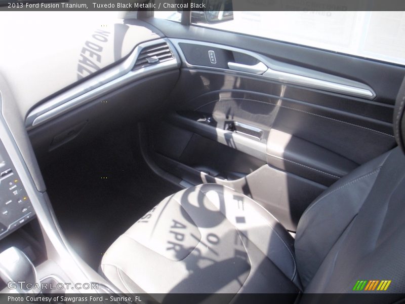 Tuxedo Black Metallic / Charcoal Black 2013 Ford Fusion Titanium