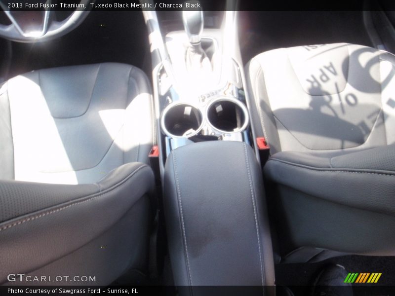 Tuxedo Black Metallic / Charcoal Black 2013 Ford Fusion Titanium