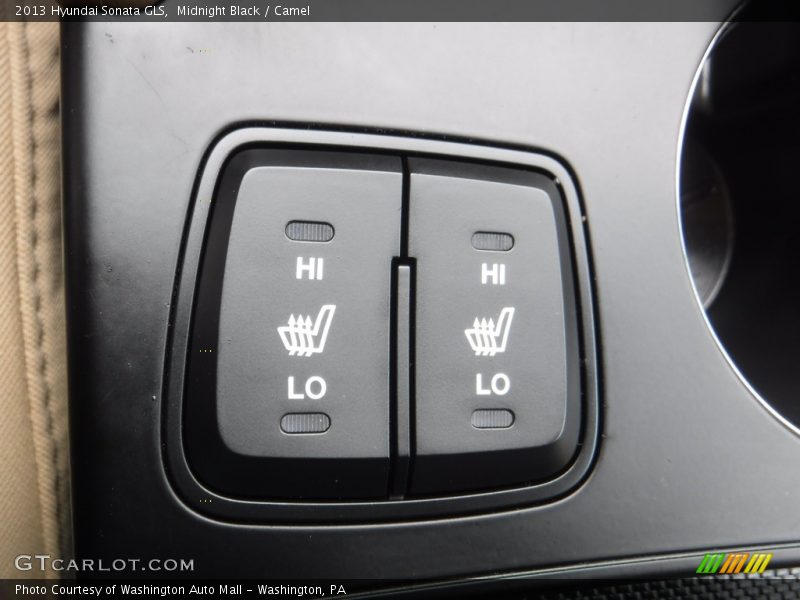 Midnight Black / Camel 2013 Hyundai Sonata GLS