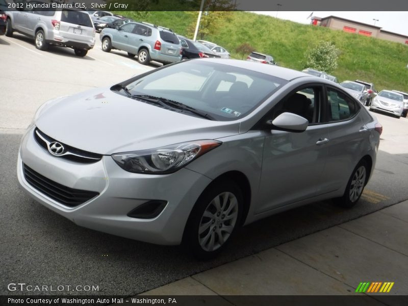 Silver / Gray 2012 Hyundai Elantra GLS