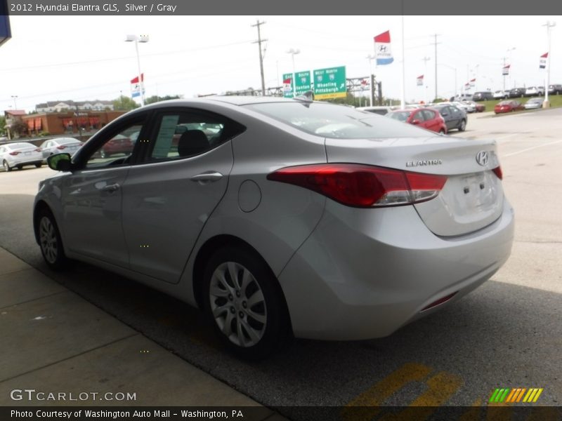 Silver / Gray 2012 Hyundai Elantra GLS