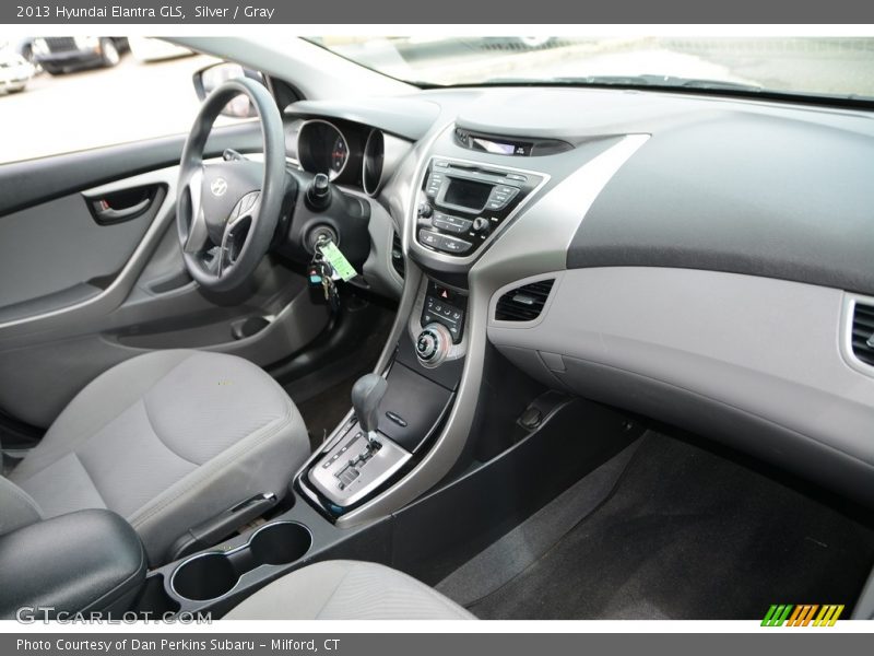 Silver / Gray 2013 Hyundai Elantra GLS