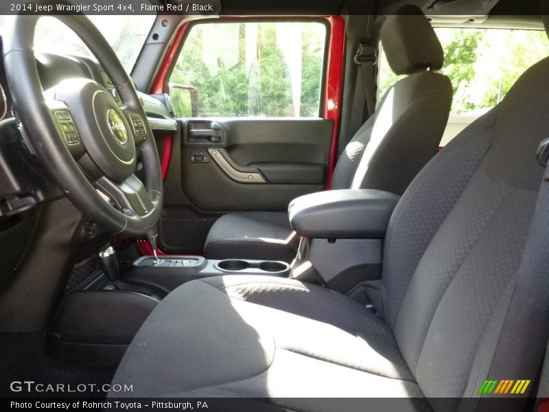 Flame Red / Black 2014 Jeep Wrangler Sport 4x4