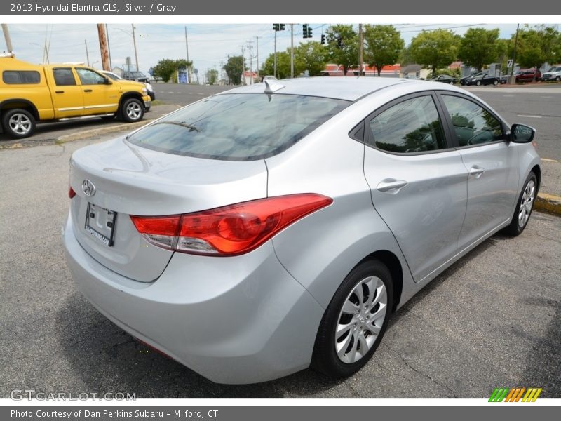 Silver / Gray 2013 Hyundai Elantra GLS