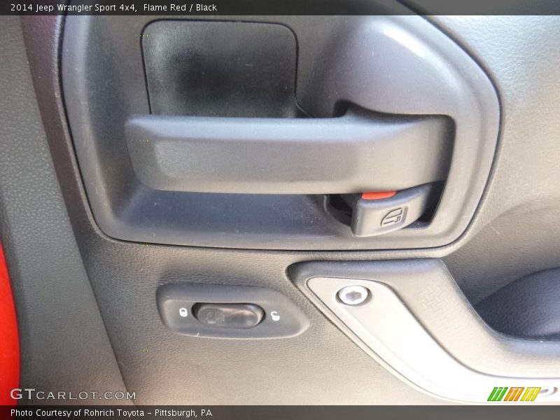 Flame Red / Black 2014 Jeep Wrangler Sport 4x4