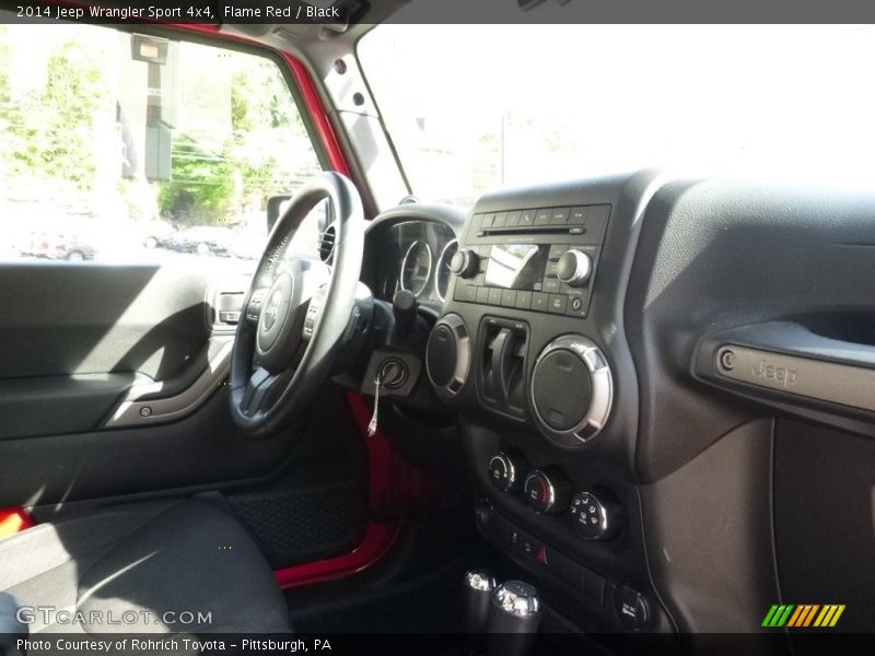 Flame Red / Black 2014 Jeep Wrangler Sport 4x4