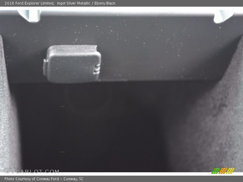 Ingot Silver Metallic / Ebony Black 2016 Ford Explorer Limited