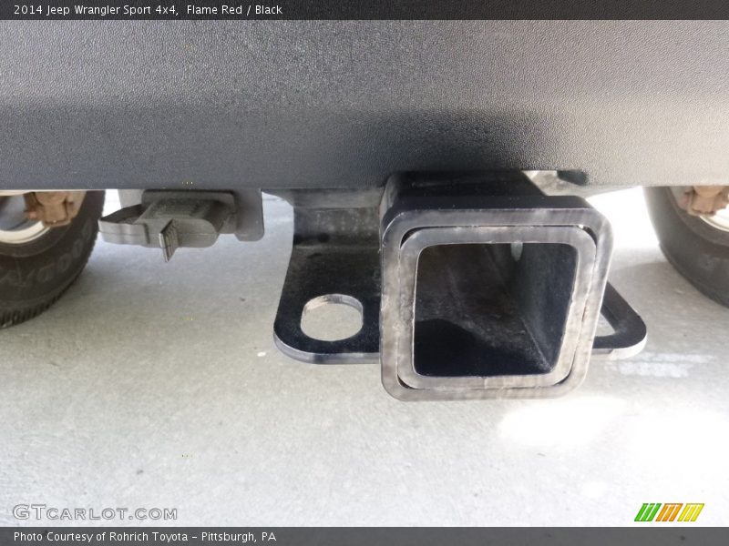 Flame Red / Black 2014 Jeep Wrangler Sport 4x4