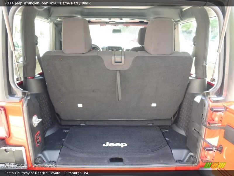 Flame Red / Black 2014 Jeep Wrangler Sport 4x4