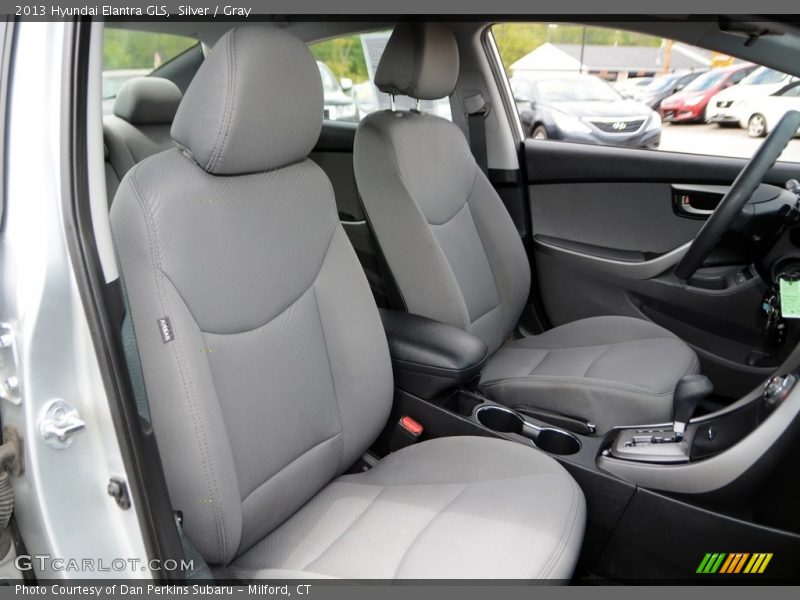 Silver / Gray 2013 Hyundai Elantra GLS
