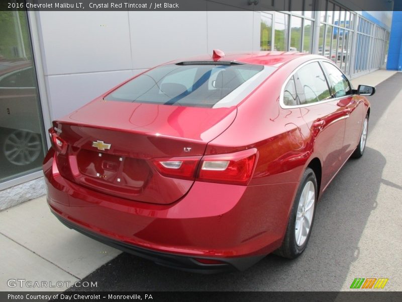 Crystal Red Tintcoat / Jet Black 2016 Chevrolet Malibu LT