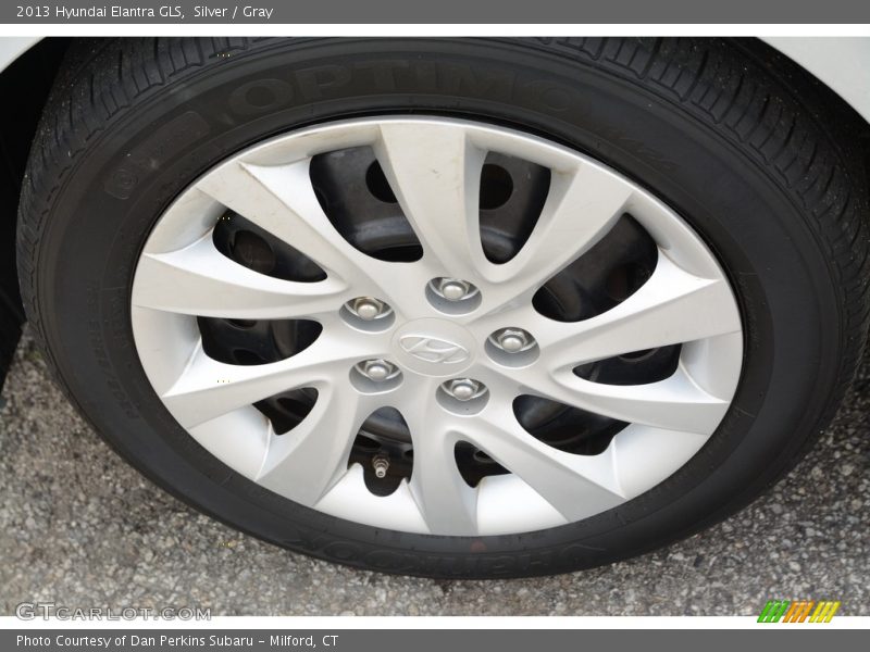 Silver / Gray 2013 Hyundai Elantra GLS
