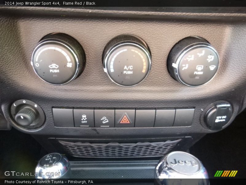 Flame Red / Black 2014 Jeep Wrangler Sport 4x4