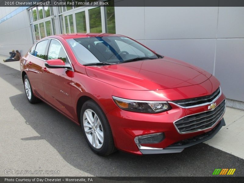 Crystal Red Tintcoat / Jet Black 2016 Chevrolet Malibu LT