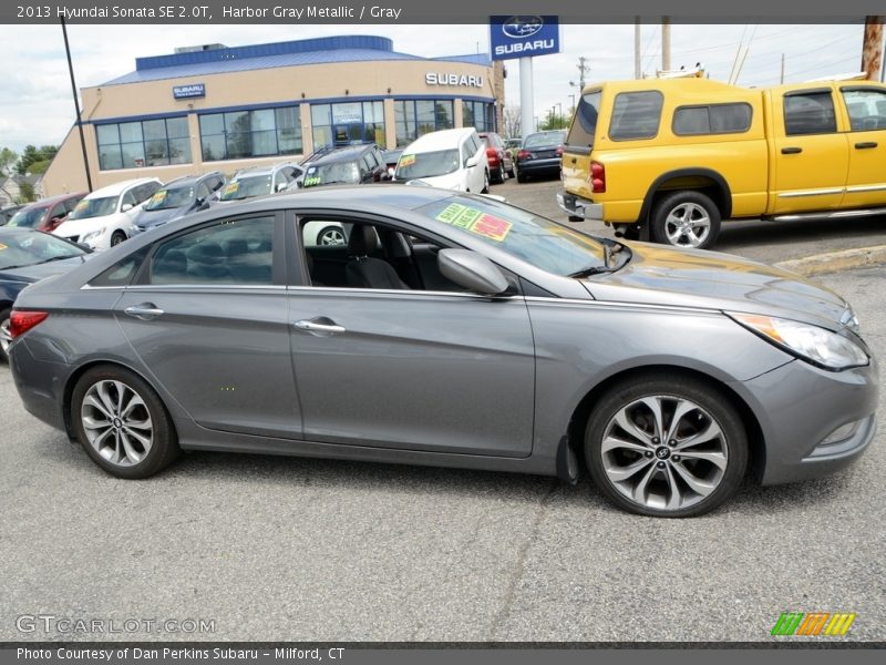 Harbor Gray Metallic / Gray 2013 Hyundai Sonata SE 2.0T