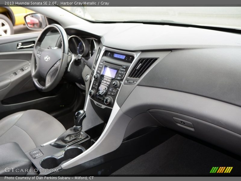 Harbor Gray Metallic / Gray 2013 Hyundai Sonata SE 2.0T