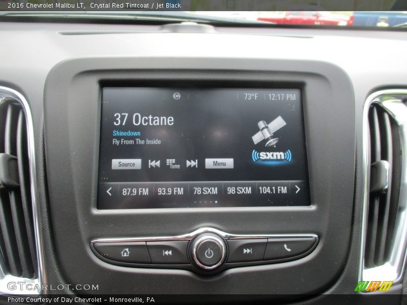 Crystal Red Tintcoat / Jet Black 2016 Chevrolet Malibu LT