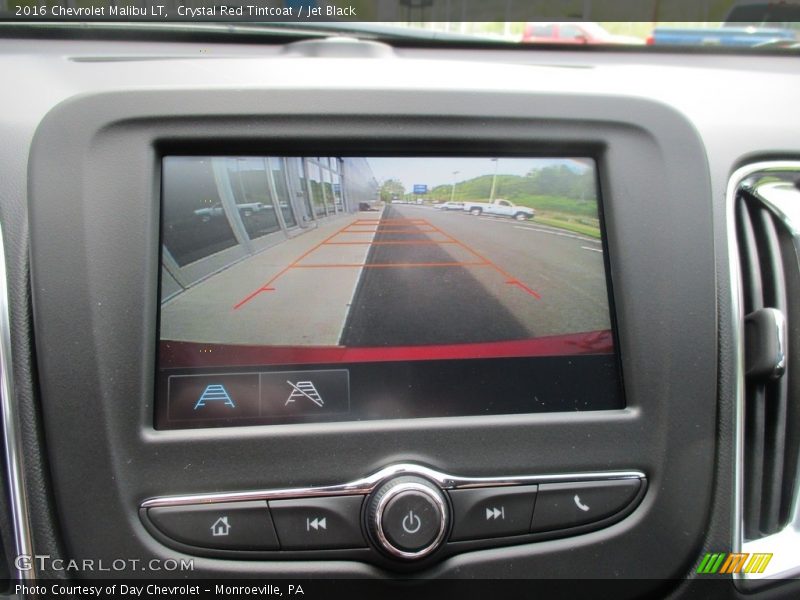 Crystal Red Tintcoat / Jet Black 2016 Chevrolet Malibu LT