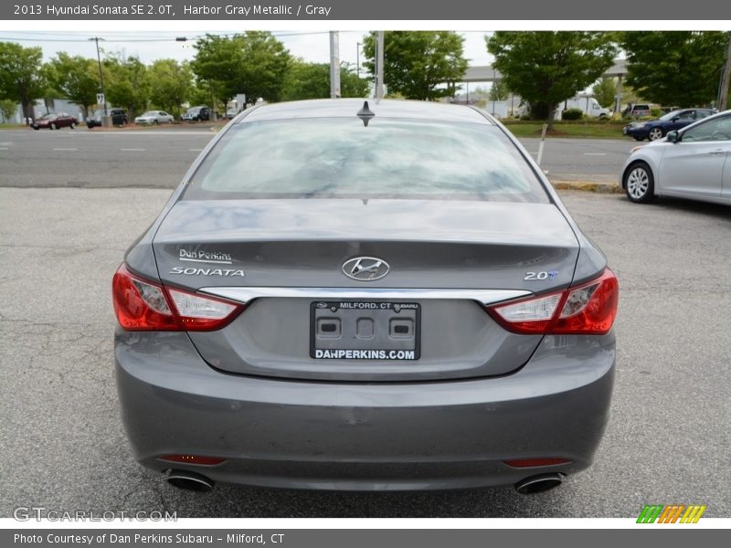 Harbor Gray Metallic / Gray 2013 Hyundai Sonata SE 2.0T
