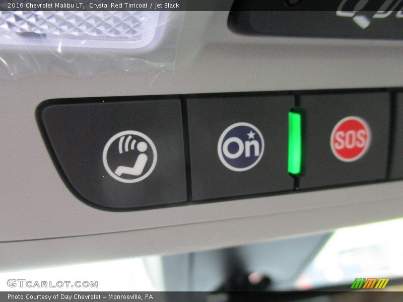 Crystal Red Tintcoat / Jet Black 2016 Chevrolet Malibu LT