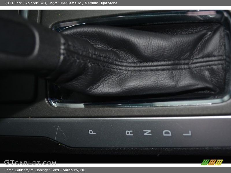 Ingot Silver Metallic / Medium Light Stone 2011 Ford Explorer FWD