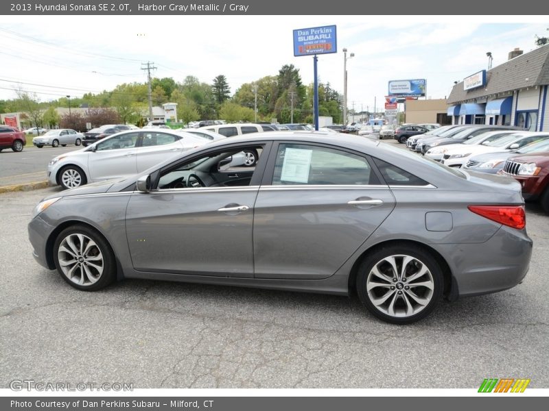 Harbor Gray Metallic / Gray 2013 Hyundai Sonata SE 2.0T
