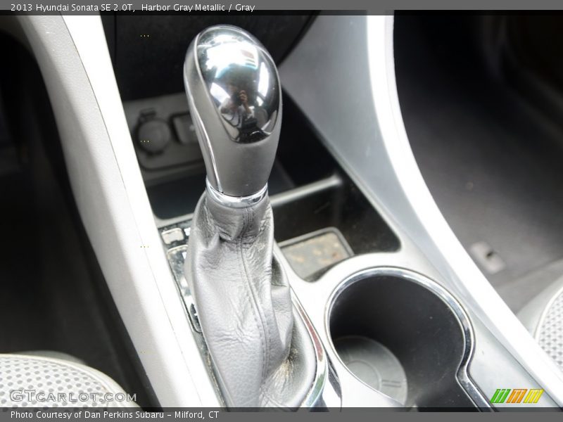 Harbor Gray Metallic / Gray 2013 Hyundai Sonata SE 2.0T