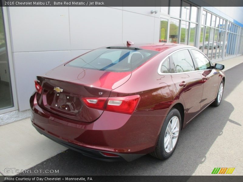 Butte Red Metallic / Jet Black 2016 Chevrolet Malibu LT