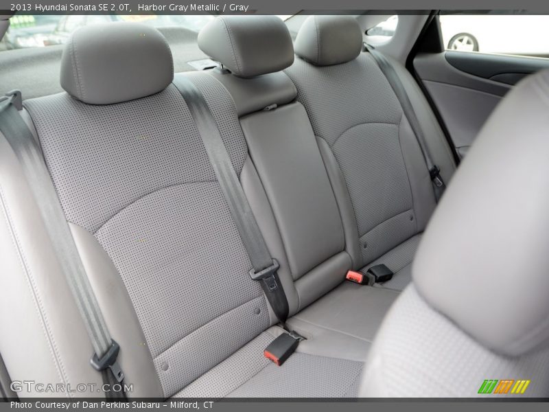 Harbor Gray Metallic / Gray 2013 Hyundai Sonata SE 2.0T