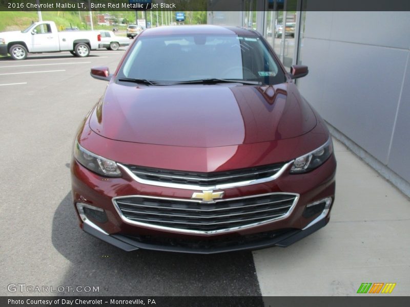 Butte Red Metallic / Jet Black 2016 Chevrolet Malibu LT