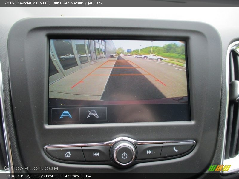 Butte Red Metallic / Jet Black 2016 Chevrolet Malibu LT
