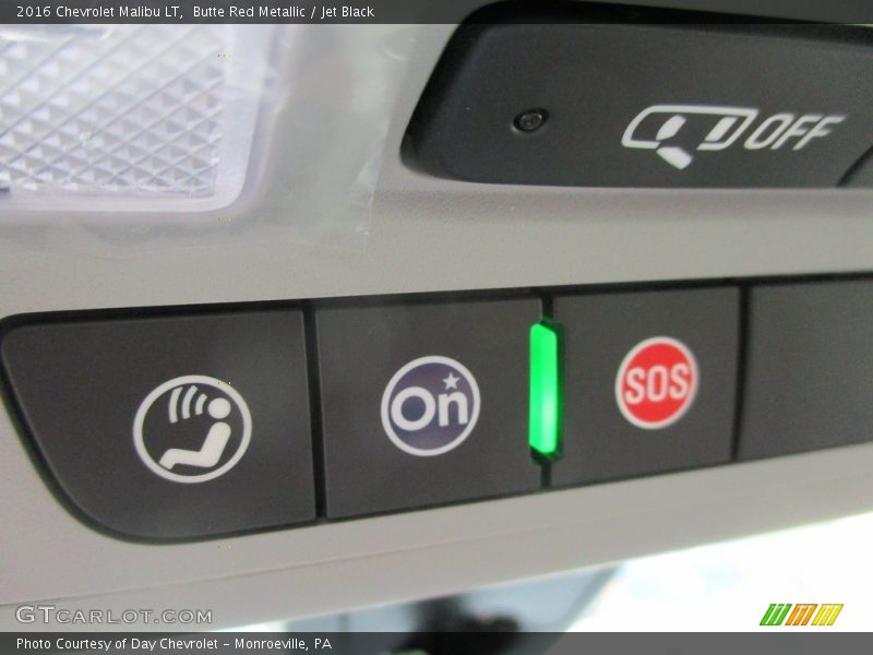 Butte Red Metallic / Jet Black 2016 Chevrolet Malibu LT