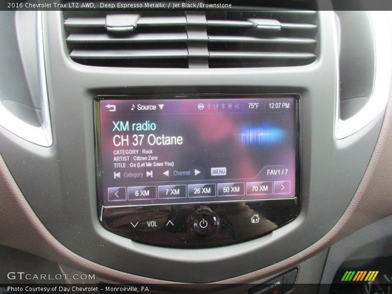 Deep Espresso Metallic / Jet Black/Brownstone 2016 Chevrolet Trax LTZ AWD