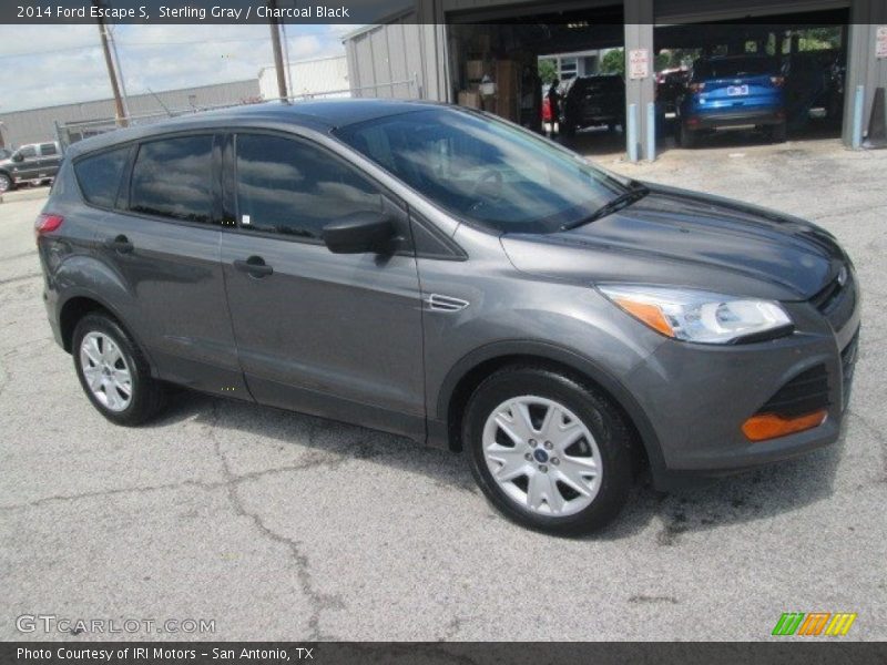 Sterling Gray / Charcoal Black 2014 Ford Escape S