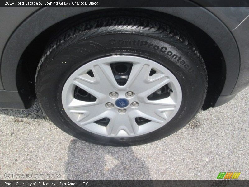 Sterling Gray / Charcoal Black 2014 Ford Escape S