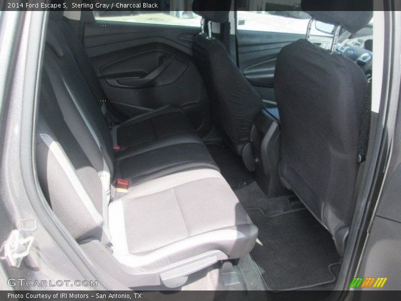 Sterling Gray / Charcoal Black 2014 Ford Escape S