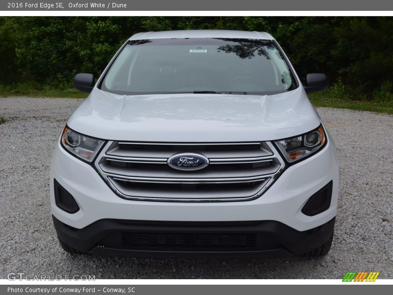 Oxford White / Dune 2016 Ford Edge SE