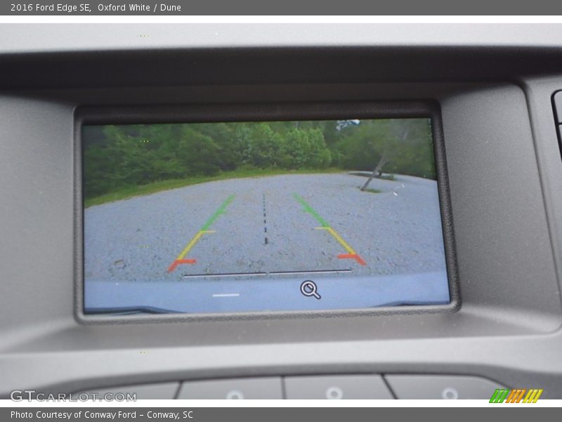 Oxford White / Dune 2016 Ford Edge SE