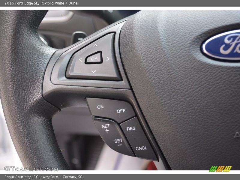 Oxford White / Dune 2016 Ford Edge SE