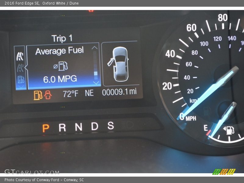 Oxford White / Dune 2016 Ford Edge SE