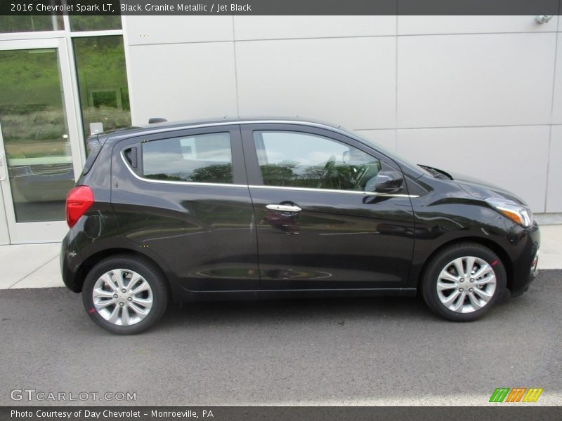 Black Granite Metallic / Jet Black 2016 Chevrolet Spark LT