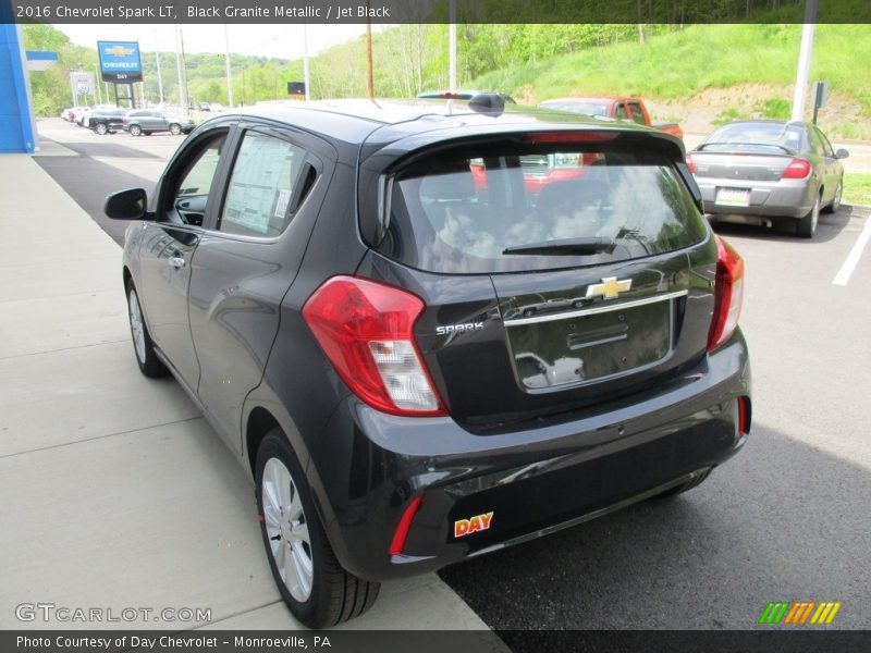 Black Granite Metallic / Jet Black 2016 Chevrolet Spark LT