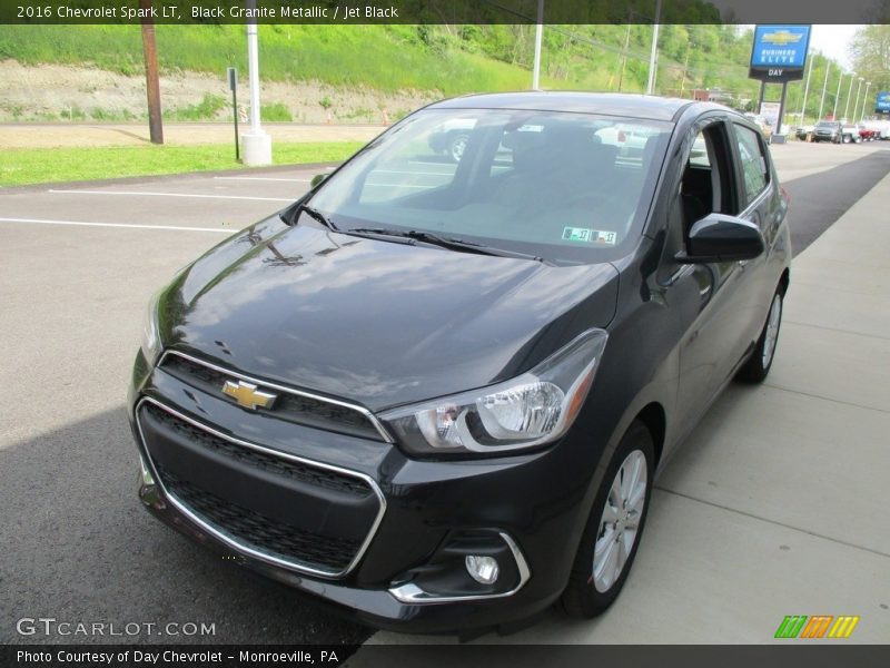 Black Granite Metallic / Jet Black 2016 Chevrolet Spark LT