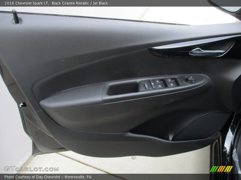 Black Granite Metallic / Jet Black 2016 Chevrolet Spark LT