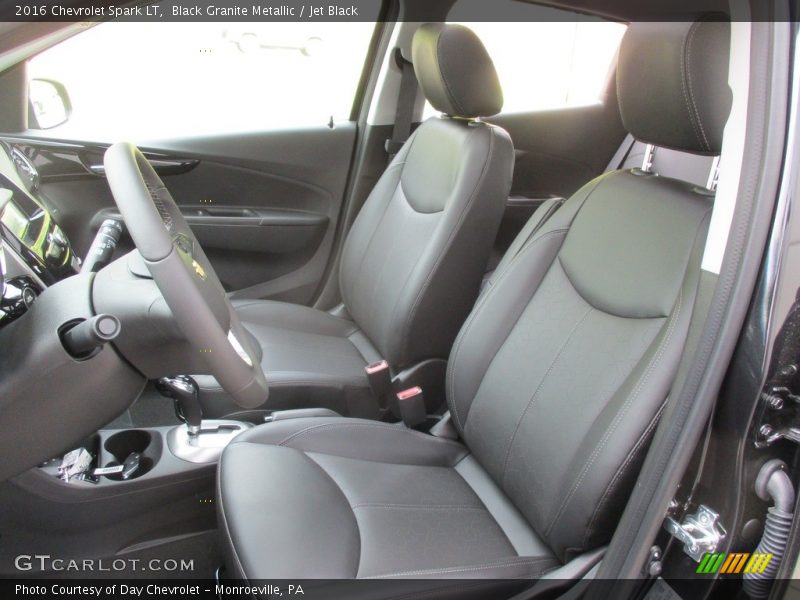 Black Granite Metallic / Jet Black 2016 Chevrolet Spark LT