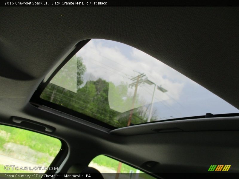 Black Granite Metallic / Jet Black 2016 Chevrolet Spark LT