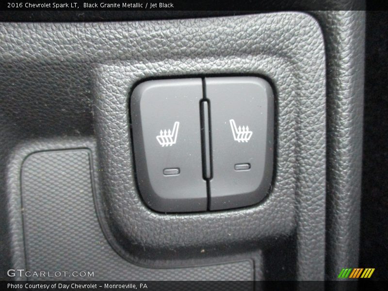 Black Granite Metallic / Jet Black 2016 Chevrolet Spark LT